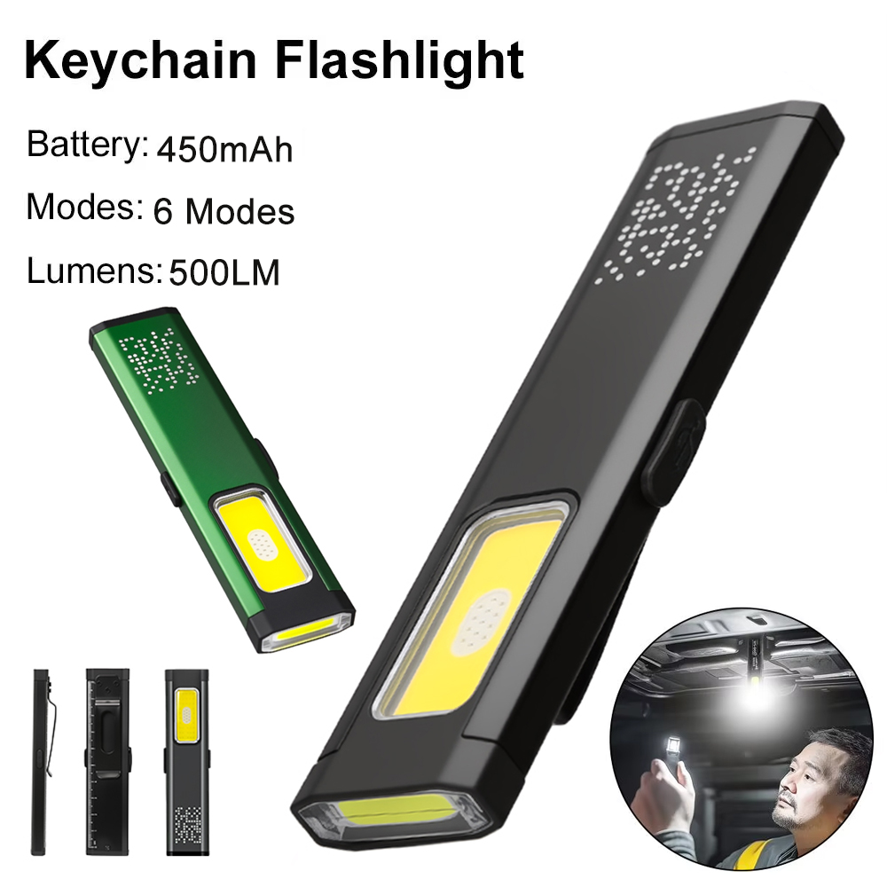 Lighting Fixture Outdoor - Senter LED Mini Portabel Isi Ulang,