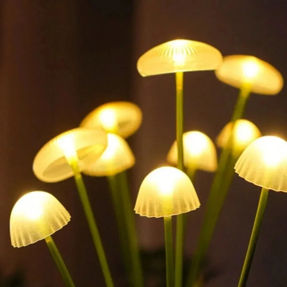Outdoor Lighting Jellyfish - Lampu LED Jamur Ubur-ubur Tenaga Surya