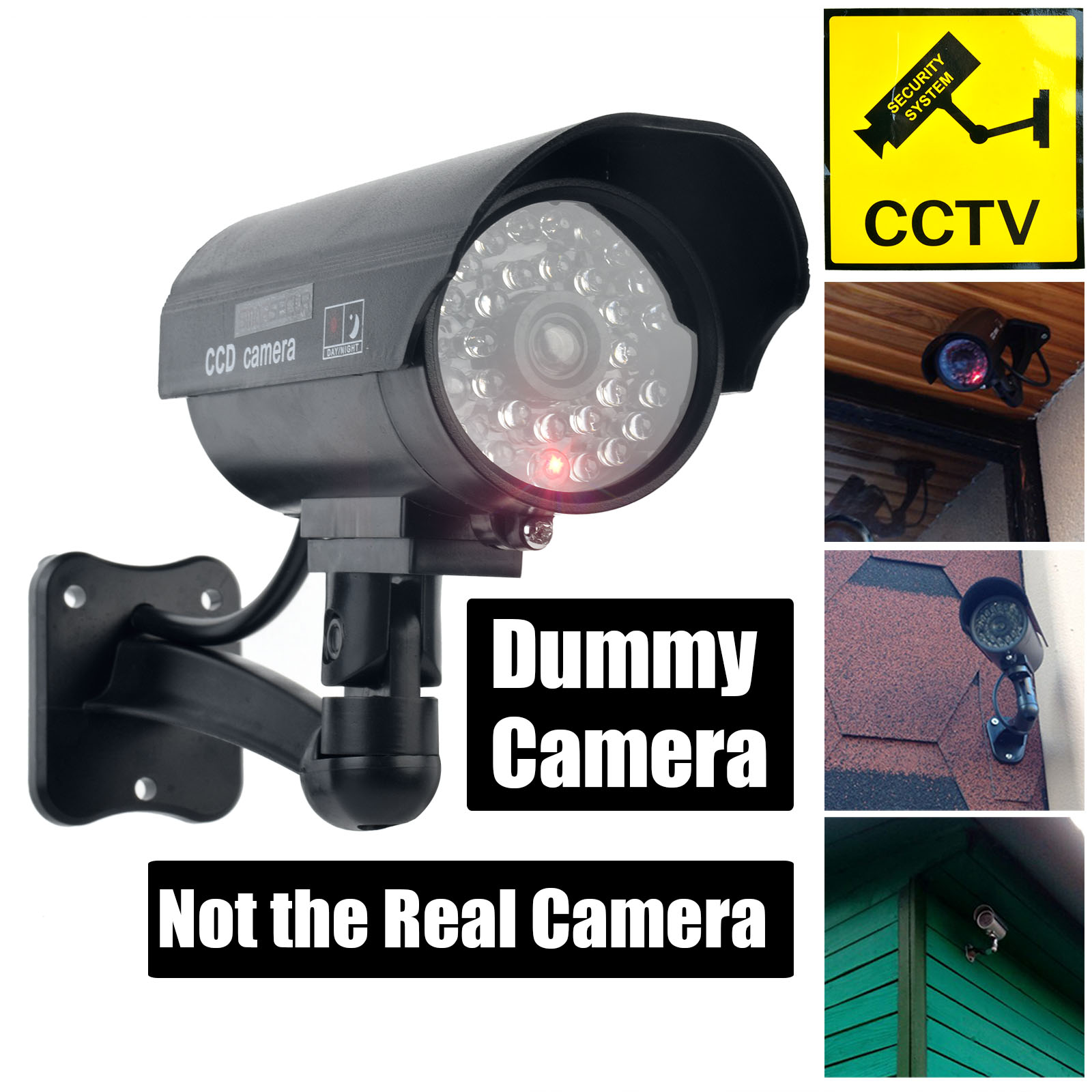 Outdoor Lighting Video - Kamera pengawas palsu, Smarsecur, kamera keamanan