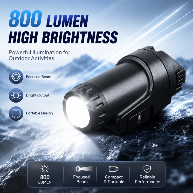 Outdoor Lighting Install - Senter Bawah Tanah Lumen Tinggi 800LM,