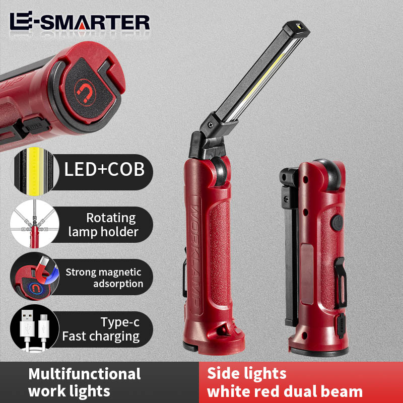 Outdoor Lighting Setup - Lampu Kerja LED COB Senter Lipat