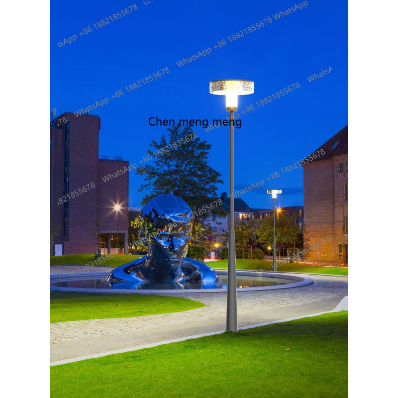 Outdoor Lighting Pole - Lampu Taman Tiang Tinggi Tenaga Surya