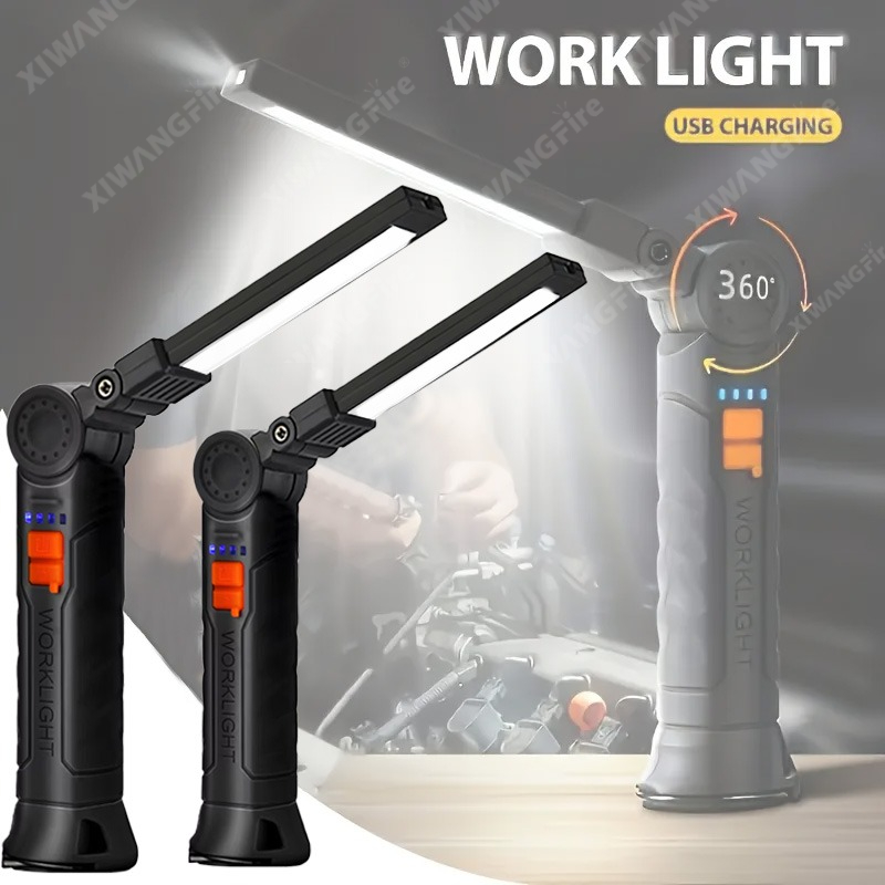 Outdoor Lighting Landscape - Lampu Kerja Senter LED Isi Ulang