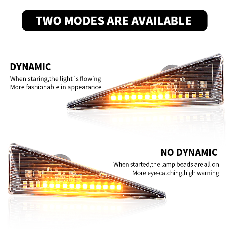 Outdoor Lighting Yellow - 2 Buah Lampu Penanda Samping Sinyal