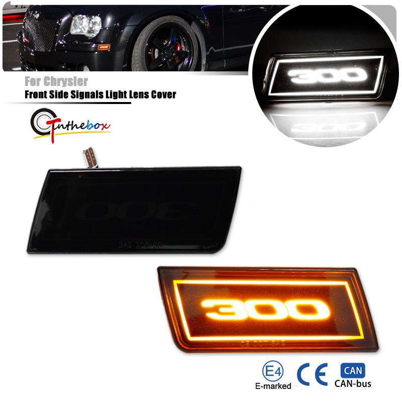 Outdoor Lighting Yellow - 2 Buah Lampu Penanda Sisi LED