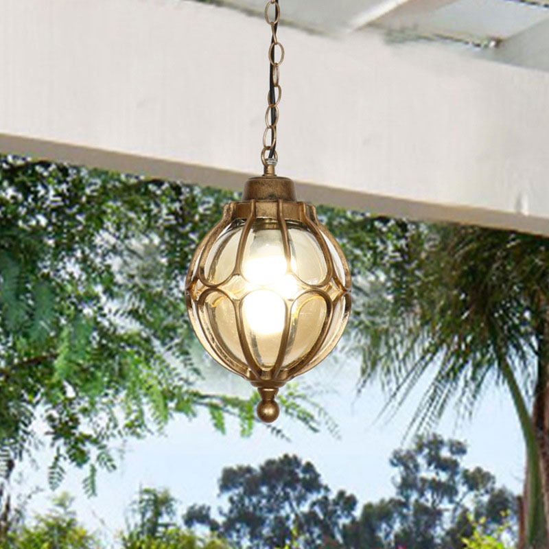 Outdoor Lighting Pendant - Lampu gantung tahan air Amerika koridor