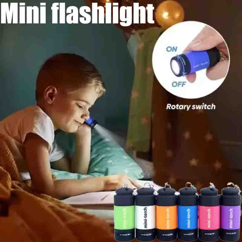 Lighting Fixture Outdoor - Senter Mini Camping Isi Ulang USB,