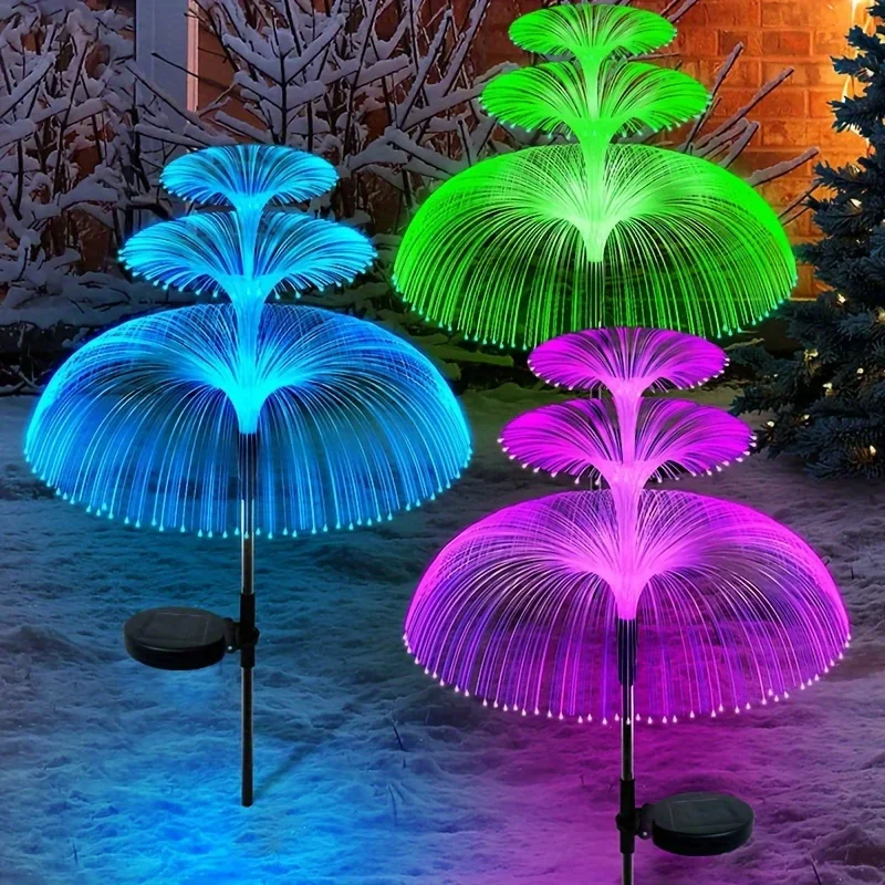 Outdoor Lighting Jellyfish - Lampu Ubur-ubur Tenaga Surya Tahan Air