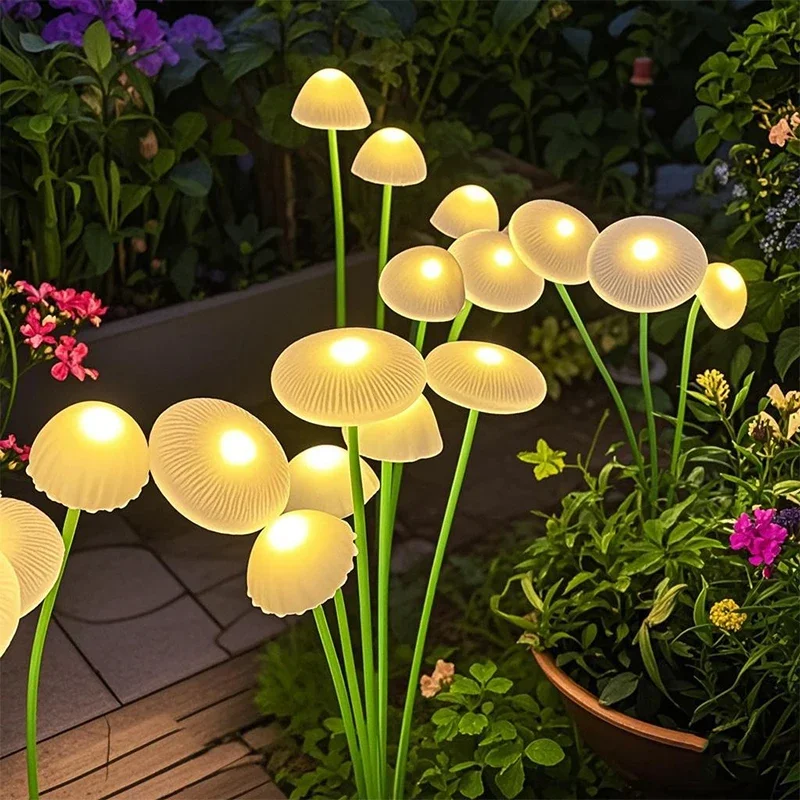 Outdoor Lighting Jellyfish - Lampu LED Solar Jellyfish Sway Lights