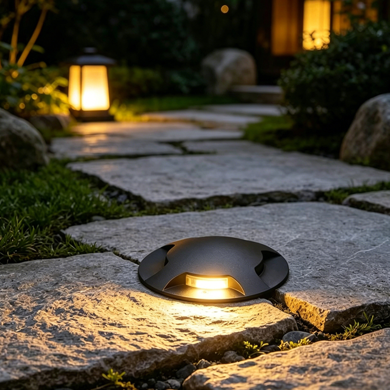 Outdoor Lighting Ground Fixtures - Lampu Penerangan Tangga LED Serbaguna Luar