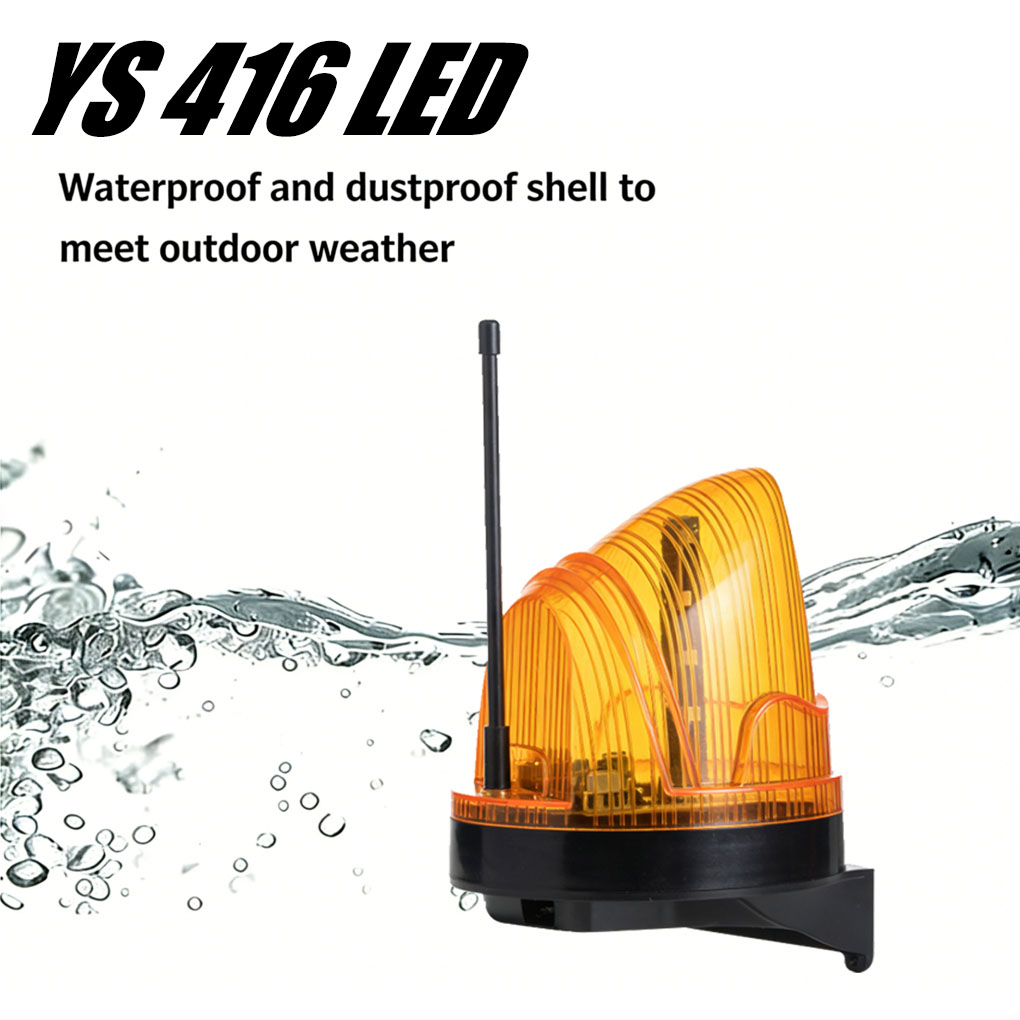 Outdoor Lighting Pole - Lampu Peringatan Strobo LED Universal 12V/220V