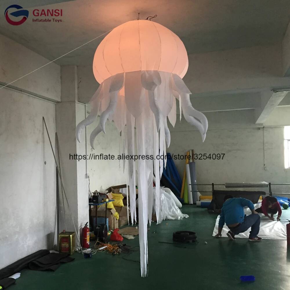 Gurita Lampu LED Tiup Multiwar - Outdoor Lighting Jellyfish ulasan dan harga