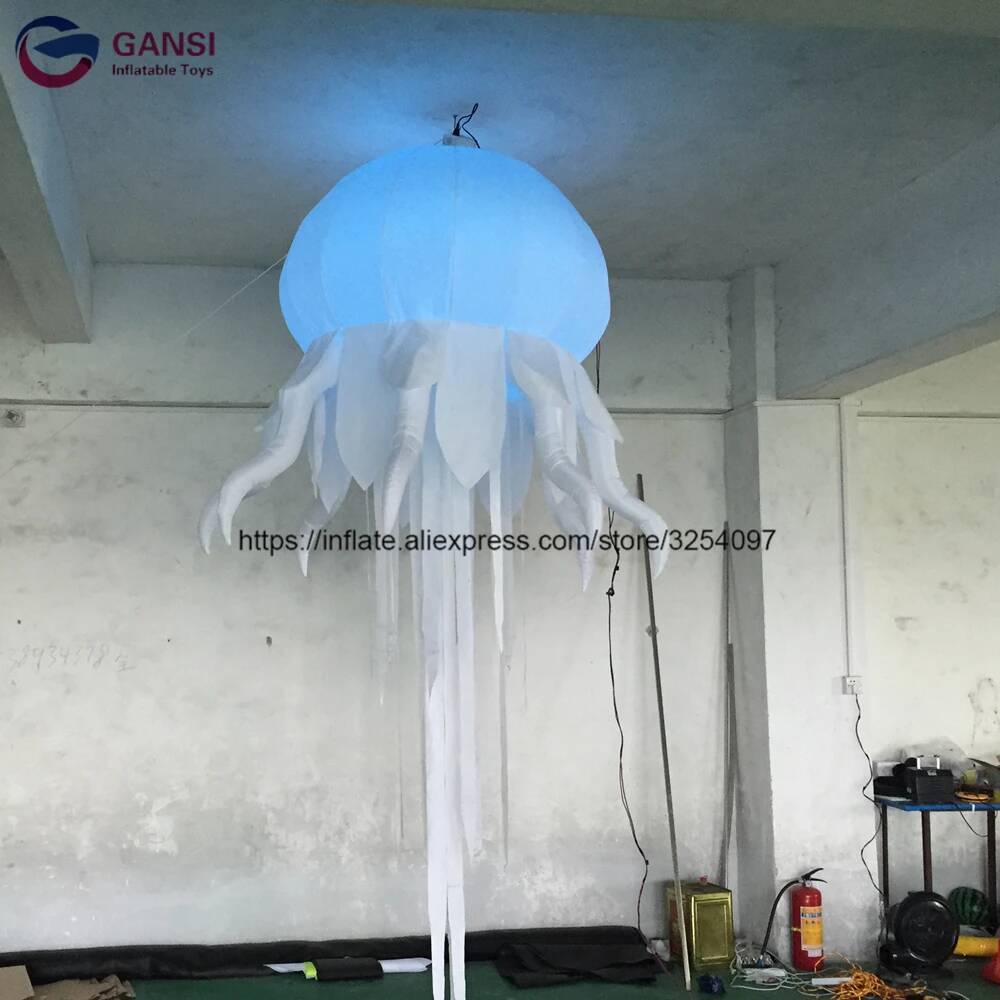 Gurita Lampu LED Tiup Multiwar - Outdoor Lighting Jellyfish ulasan dan harga