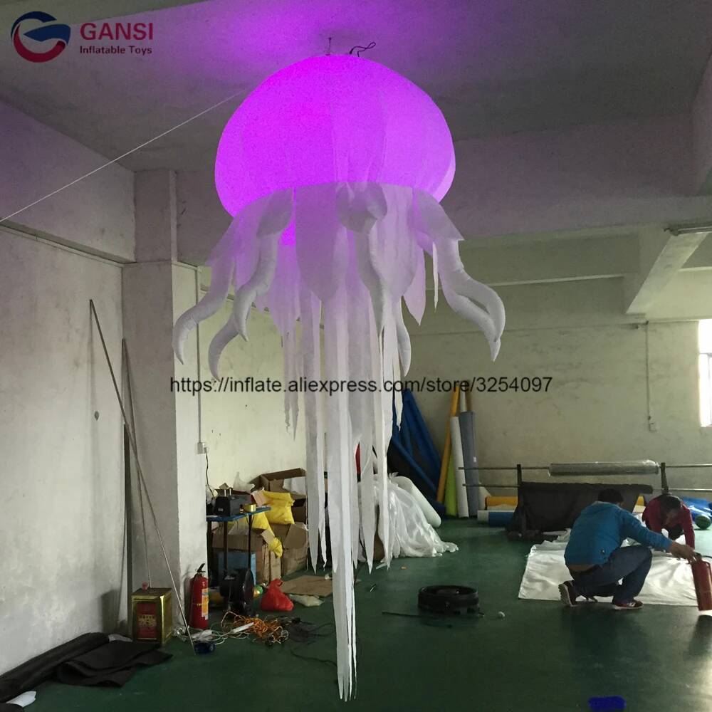 Gurita Lampu LED Tiup Multiwar - Outdoor Lighting Jellyfish ulasan dan harga