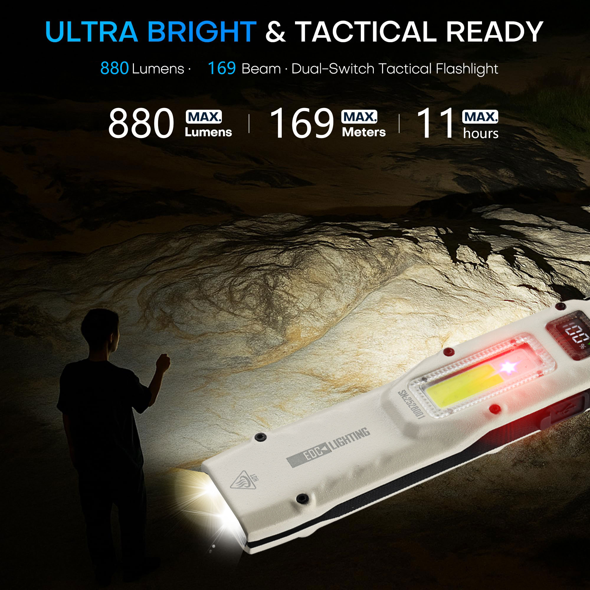Senter Kerja Taktis Ultratipis - Outdoor Lighting Landscape ulasan dan harga