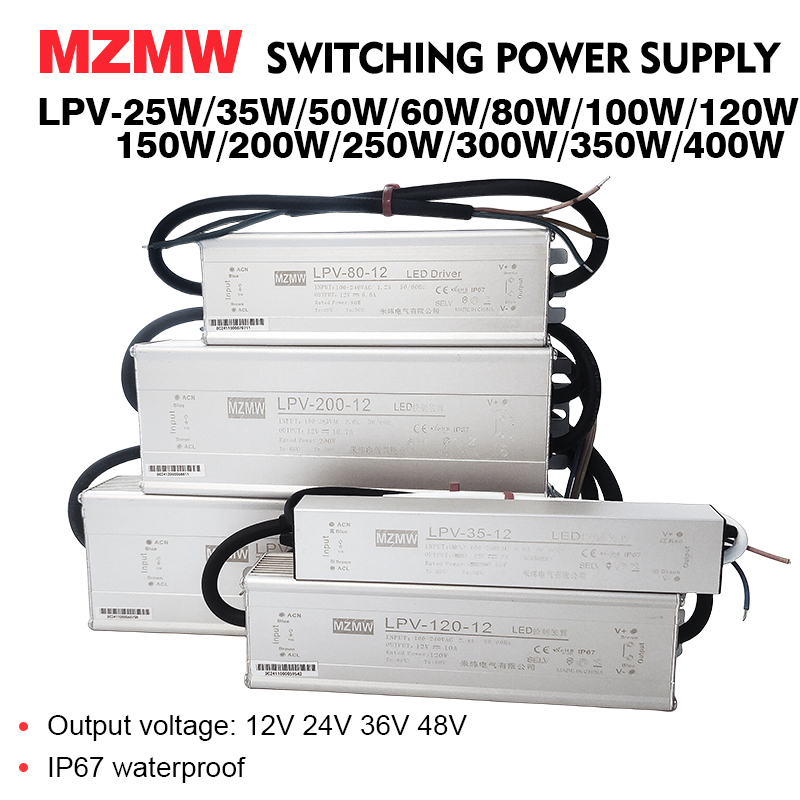MZMW IP67 catu daya sakelar LE - Outdoor Lighting Transformer Box ulasan dan harga