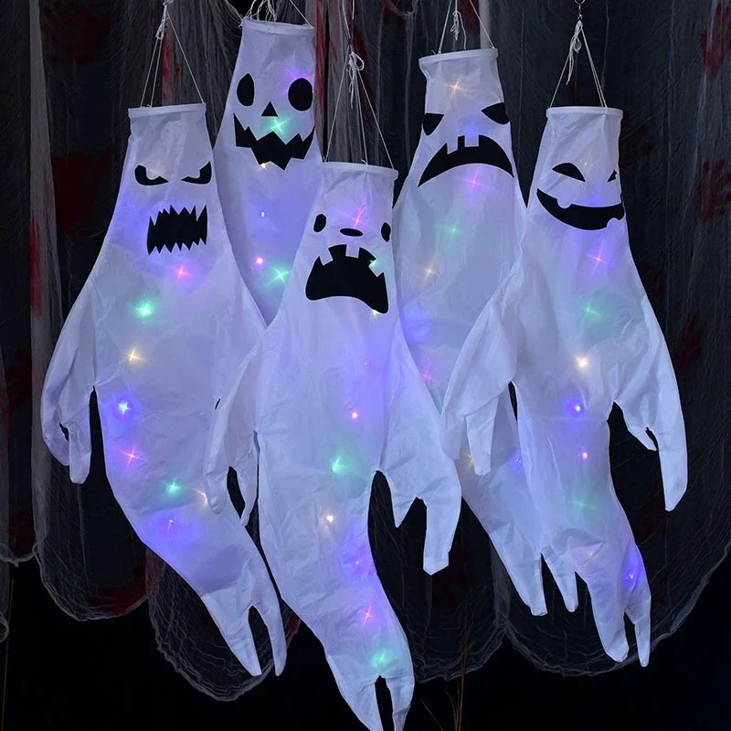 Hantu Gantung Halloween LED Ha - Outdoor Lighting Pole ulasan dan harga