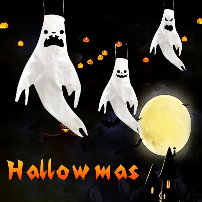 Hantu Gantung Halloween LED Ha - Outdoor Lighting Pole ulasan dan harga