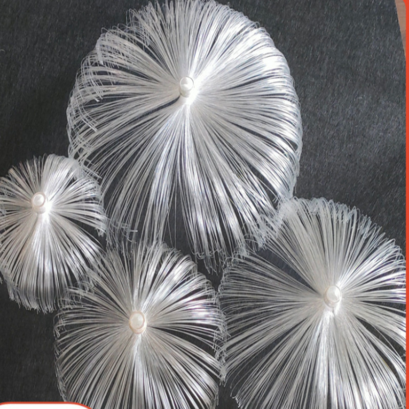 5 Buah Lampu Gantung Serat Opt - Outdoor Lighting Jellyfish ulasan dan harga