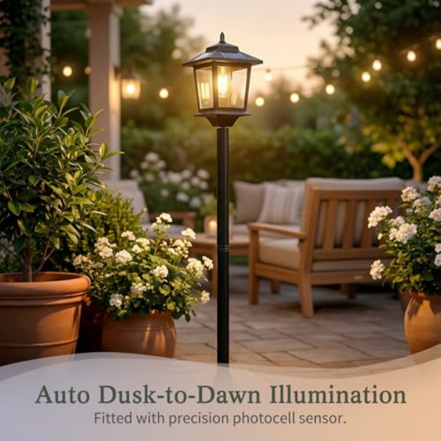 Lampu Tiang Tenaga Surya Luar  - Outdoor Lighting Pole ulasan dan harga
