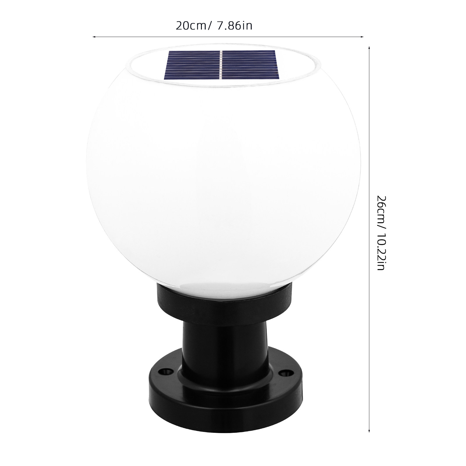 Lampu Pilar Dinding Tenaga Sur - Outdoor Lighting Landscape ulasan dan harga