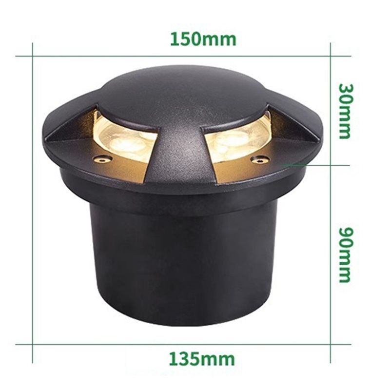 Lampu LED Tahan Air AB06 12W U - Outdoor Lighting Install ulasan dan harga