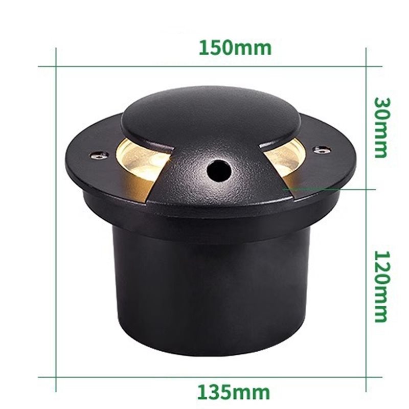 Lampu LED Tahan Air AB06 12W U - Outdoor Lighting Install ulasan dan harga