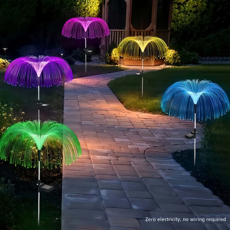 5 Buah Lampu LED Ubur-ubur Ten - Outdoor Lighting Jellyfish ulasan dan harga