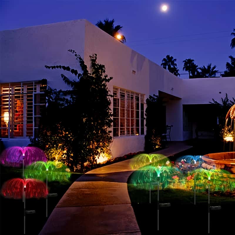 5 Buah Lampu LED Ubur-ubur Ten - Outdoor Lighting Jellyfish ulasan dan harga