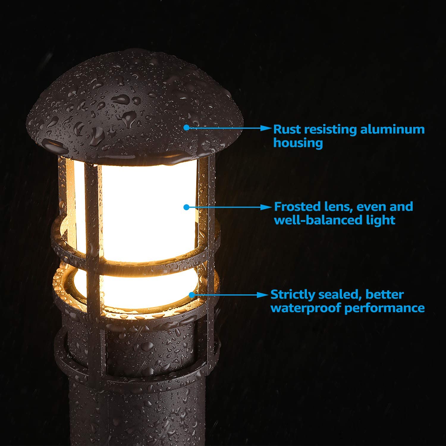 8 Buah Lampu Rumput Taman Luar - Outdoor Lighting Install ulasan dan harga