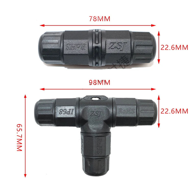Konektor Kabel 2Pin L20 untuk  - Outdoor Lighting Joint Box ulasan dan harga