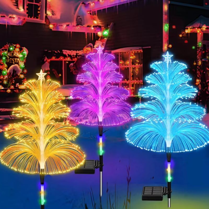Lampu Ubur-ubur Tenaga Surya T - Outdoor Lighting Jellyfish ulasan dan harga