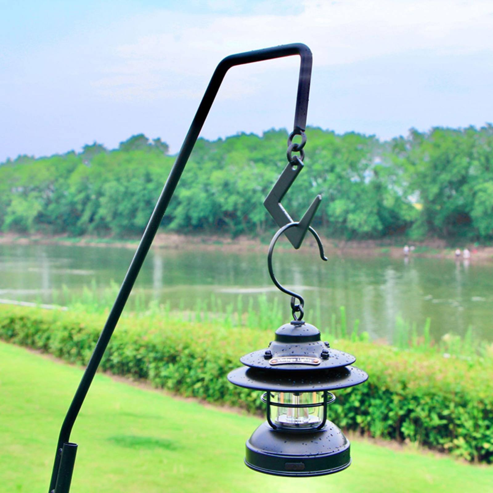 Tiang Lampu Camping Mudah Dira - Outdoor Lighting Pole ulasan dan harga