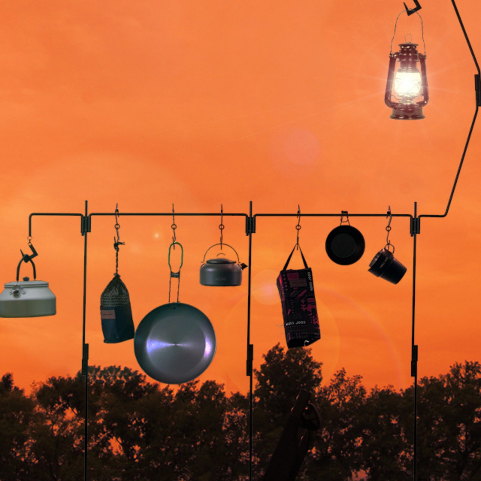Tiang Lampu Camping Mudah Dira - Outdoor Lighting Pole ulasan dan harga
