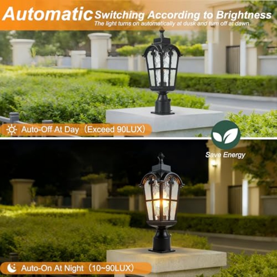 Lampu Tiang Luar Ruangan Senso - Lighting Fixture Outdoor ulasan dan harga