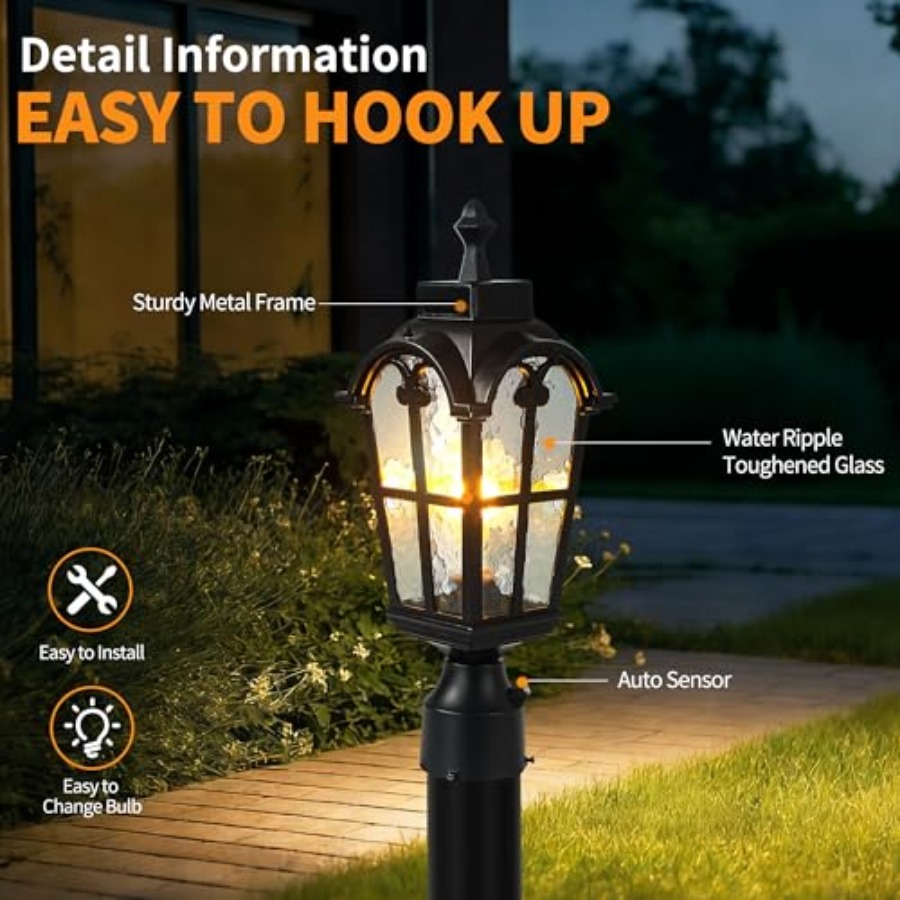 Lampu Tiang Luar Ruangan Senso - Lighting Fixture Outdoor ulasan dan harga