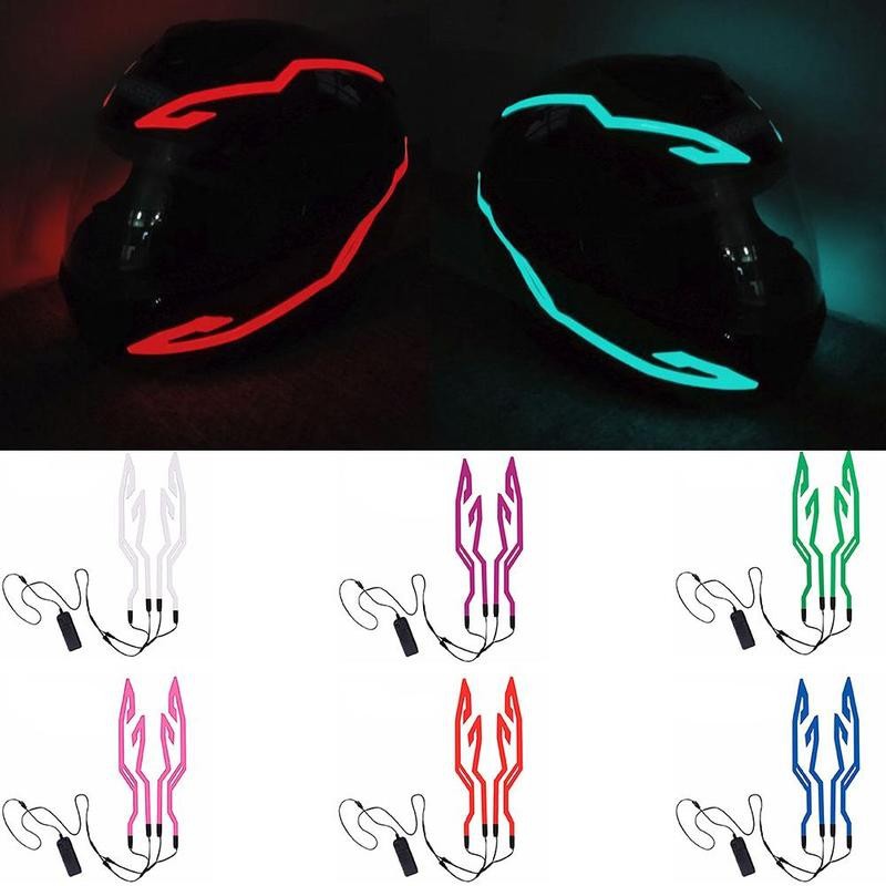 Helm motor, 1 Set helm sepeda  - Waterproof Led Strip ulasan dan harga