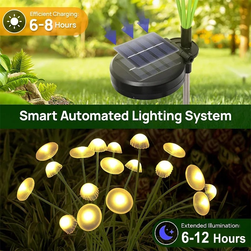 Lampu Ubur-ubur Tenaga Surya u - Outdoor Lighting Jellyfish ulasan dan harga