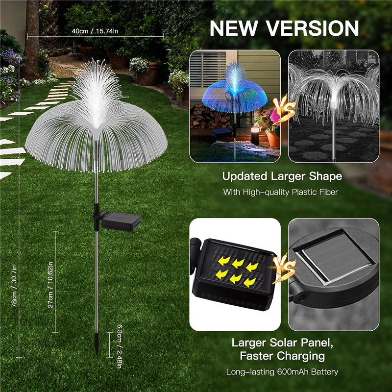Lampu LED tenaga surya, lampu  - Outdoor Lighting Jellyfish ulasan dan harga