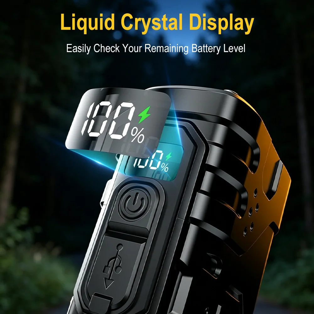 BORUIiT Senter LED EDC dengan  - Outdoor Lighting Setup ulasan dan harga