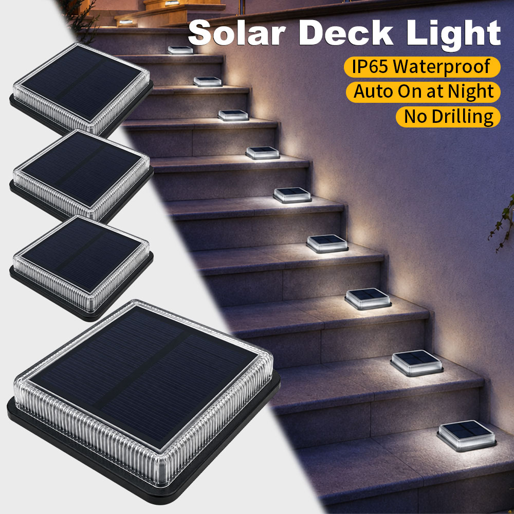 Lampu Dek Tenaga Surya Tahan A - Outdoor Lighting Ground Fixtures ulasan dan harga