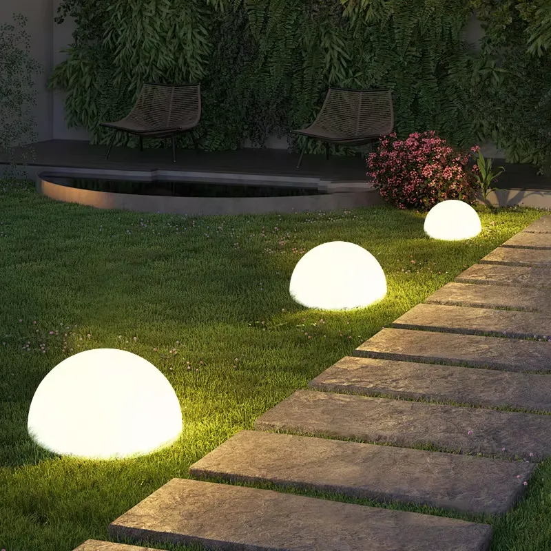 Lampu Taman Tenaga Surya Moder - Outdoor Lighting Ground Fixtures ulasan dan harga