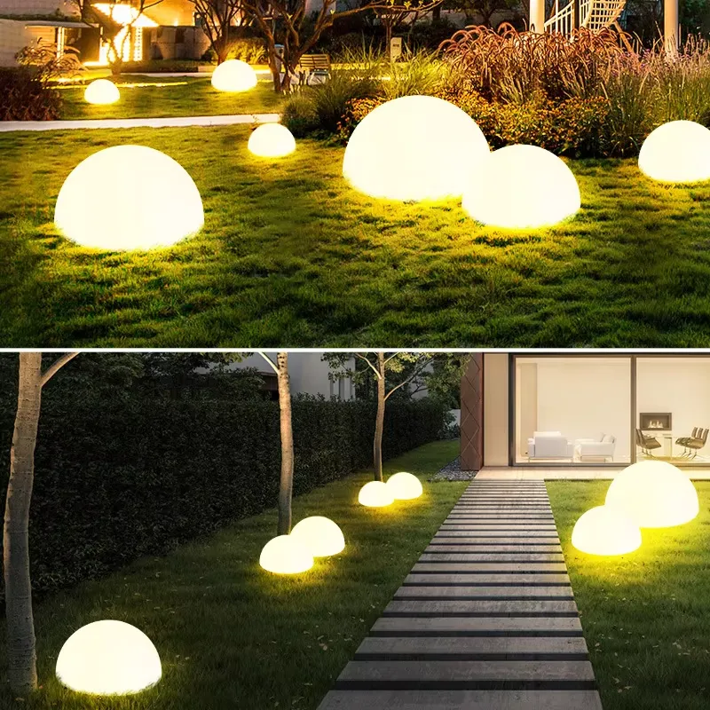 Lampu Taman Tenaga Surya Moder - Outdoor Lighting Ground Fixtures ulasan dan harga