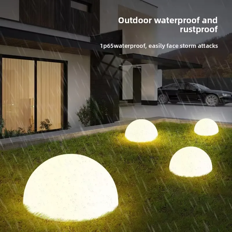 Lampu Taman Tenaga Surya Moder - Outdoor Lighting Ground Fixtures ulasan dan harga