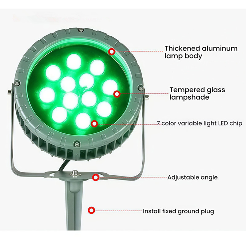 Lampu Proyektor Dinding Ekster - Outdoor Lighting Ground Fixtures ulasan dan harga