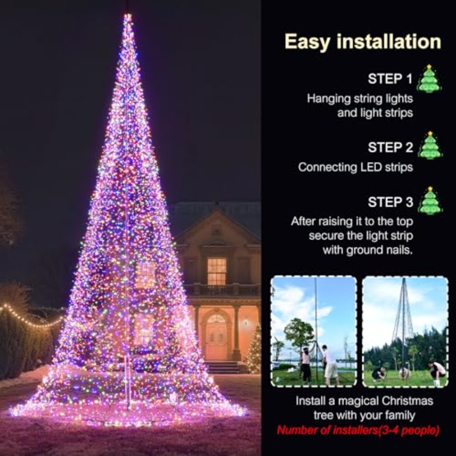 Tiang Bendera Luar Ruangan Poh - Outdoor Lighting Install ulasan dan harga