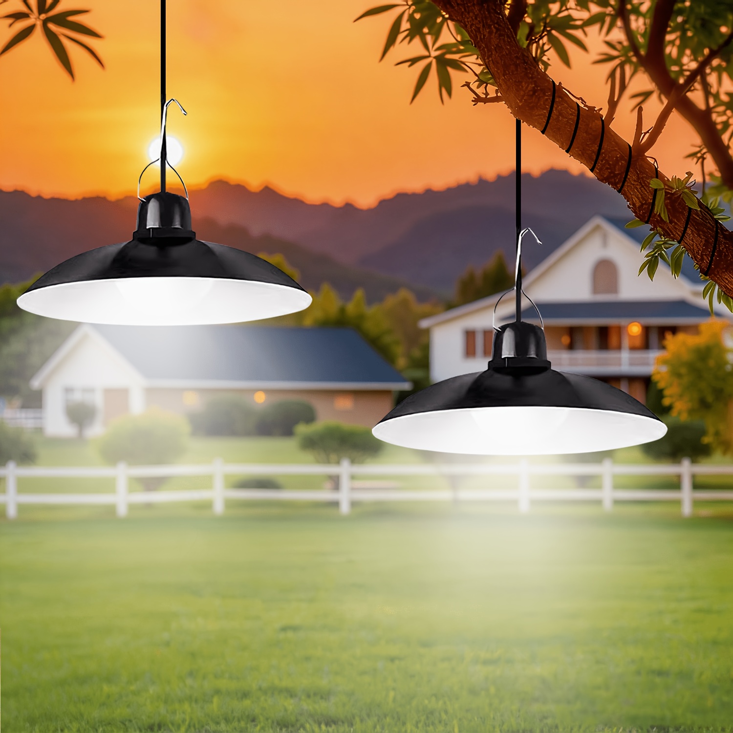1 Buah Lampu Gantung Tenaga Su - Outdoor Lighting Pendant ulasan dan harga
