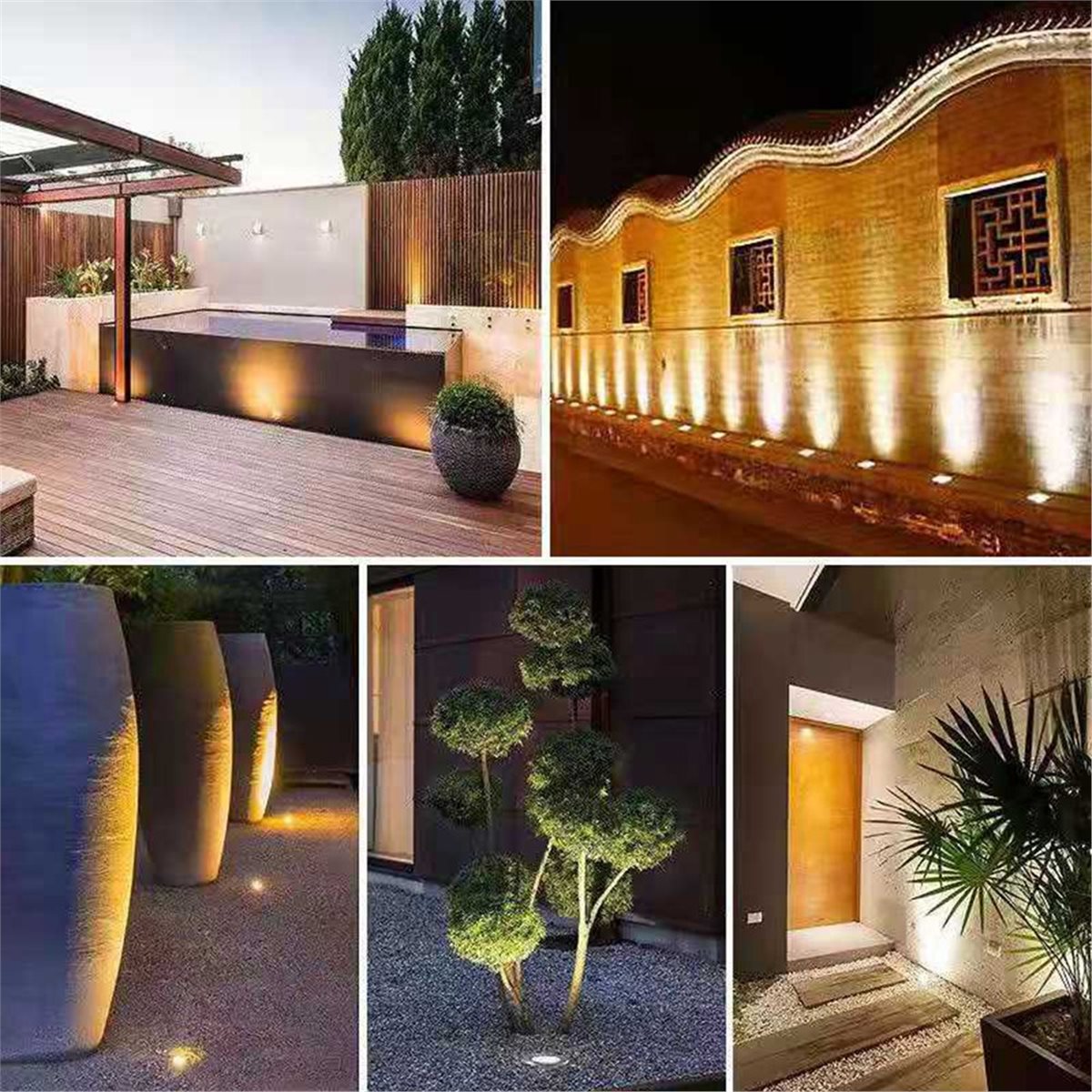 Rumah Lampu Bawah Tanah AA19 u - Outdoor Lighting Ground Fixtures ulasan dan harga