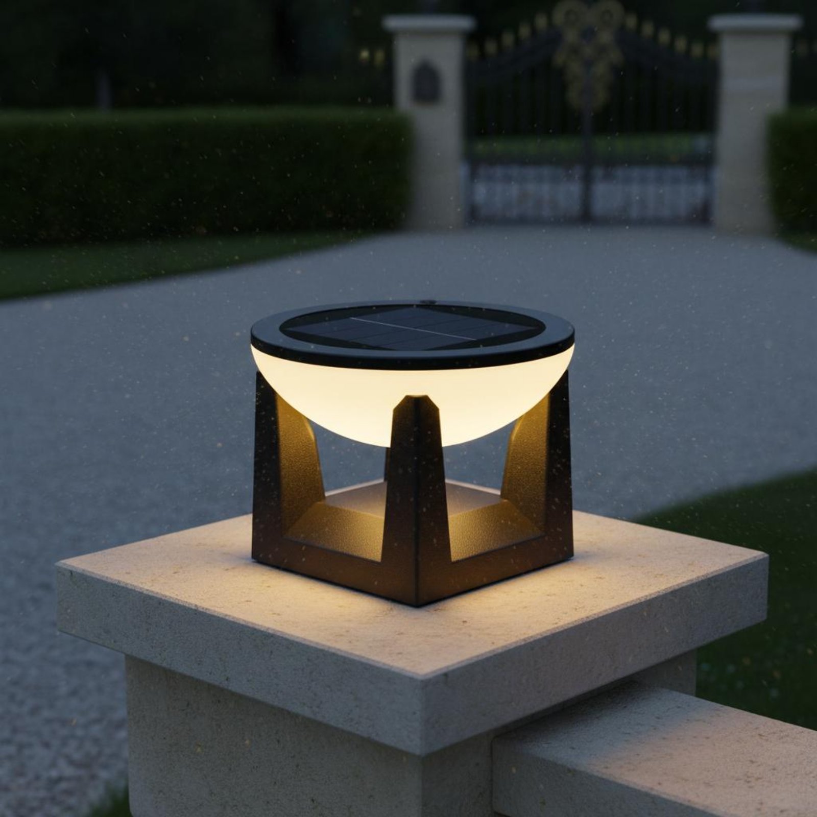 Lampu Tiang Tenaga Surya Mudah - Outdoor Lighting Install ulasan dan harga