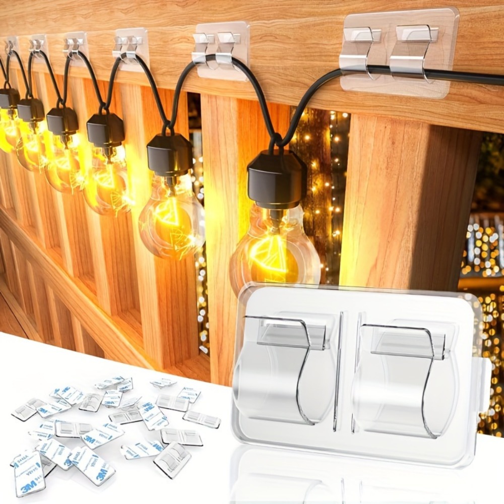 4/10 buah kait untuk lampu tal - Outdoor Lighting Cable ulasan dan harga